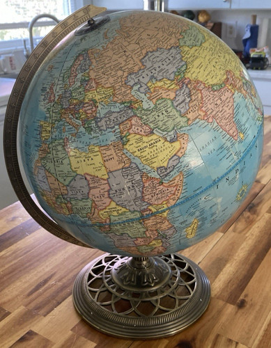 Mappamondo imperiale vintage - mappamondo,