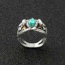 Anello Vintage Doppio Serpente