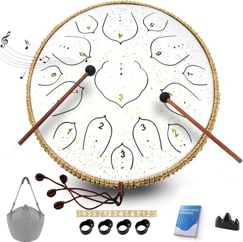 Steel tongue drum note - drum, 14