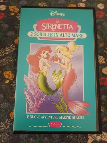 Vhs disney sirenetta - vhs, la