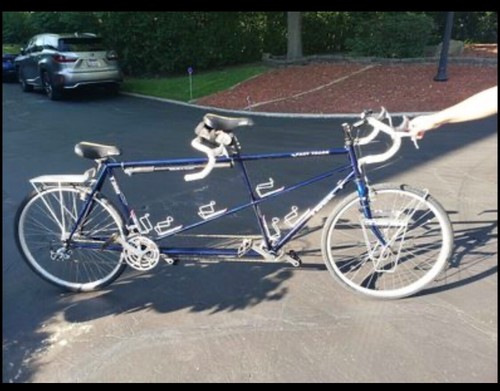 Trek tandem double - double, seat