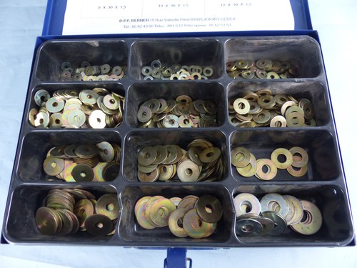 Berner coffret métal - en,
