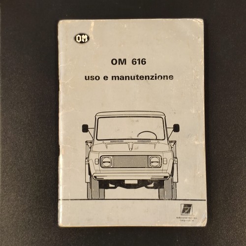 Libretto uso manutenzione om - uso,