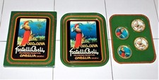 Box Vassoio + sottobicchieri FRATELLI CARLI Olio d'Oliva Latta Pubblicità PROMO