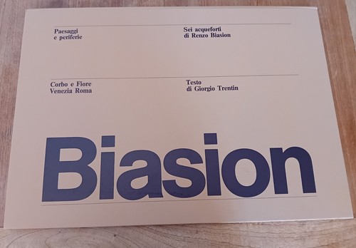 Sei acqueforti renzo - sei, biasion