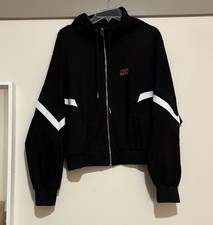 Felpa Wren + Glory nera OS EUC