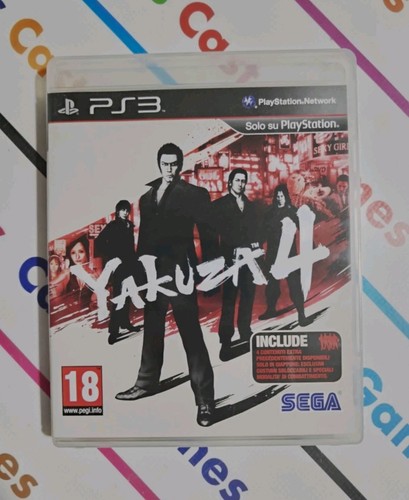 Ps3 yakuza playstation pal - ps3, 4