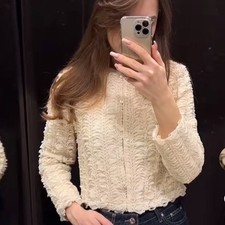 Cardigan Zara in maglia
