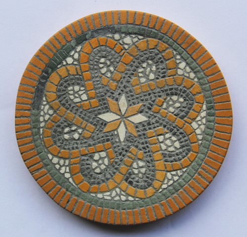 Mosaico circolare pavimento - circolare,