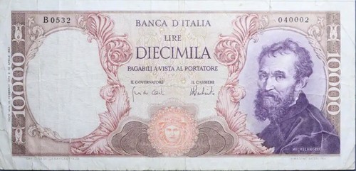 Banconota 10000 lire - banconota,