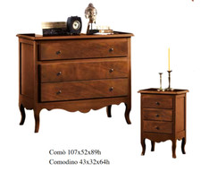 GRUPPO LETTO COMO' 3 CASSETTI