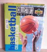 NBA UPPER DECK - SERIES 2/ 95-96 ALBUM NON COMPLETO + FIGURINE CARDS  La serie c