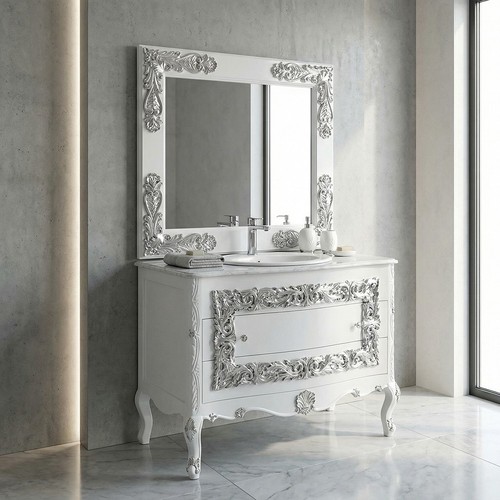 Mobile bagno barocco stile - in,