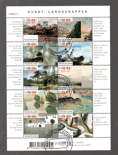 Olanda 2002 foglio - , francobolli