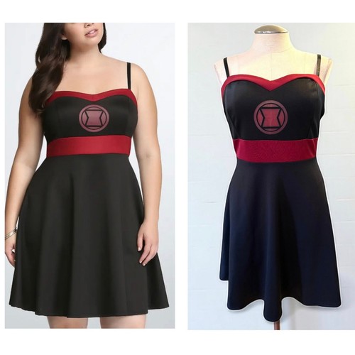 Costume cosplay vedova nera