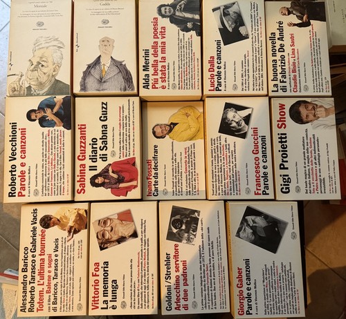 Lotto libri einaudi stile - libri,