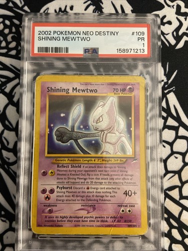 Pokémon tcg shining - tcg, mewtwo