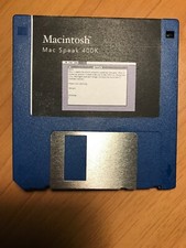 Software Vintage Mac Speak Synthesizer 400K Tutti i tipi di Macintosh