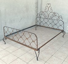 Letto Stile Luigi XV Ferro