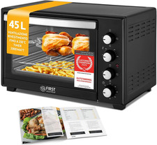 - Mini Forno 45L 2000W - Fornetto per Pizza Con Temperatura Fino a 230°C E Rives