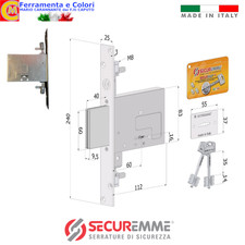 Serratura Sicurezza SECUREMME