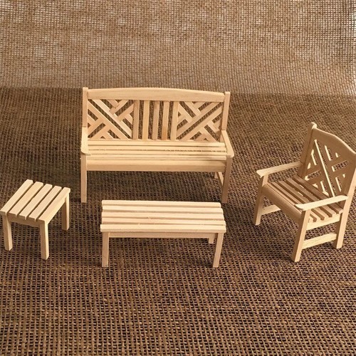Scale garden wooden - 1/12,