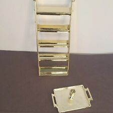 Lotto 3 vassoi coppa scala oro