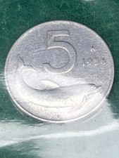 Moneta 5 Lire 1956 – Rara