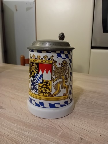 Boccale birra ceramica con - birra,