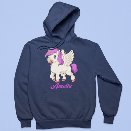 Felpa unicorno personalizzata - felpa,