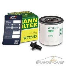 Filtro olio Mann + vite