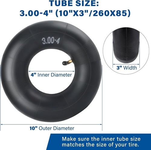 10 x 3 tubo - 3.00-4, 10"