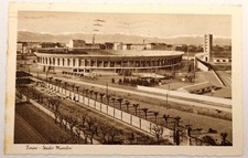 Cartolina antica - Torino Stadio Mussolini - p.f. viaggiata 1942