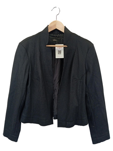 Bene blazer donna lana nero - lana,