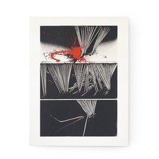 Emilio Scanavino, litografia a