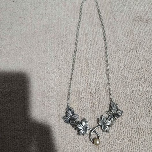 Collana foglie vintage - foglie,
