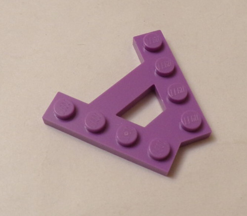 Lego piastra cuneo lavanda - piastra,