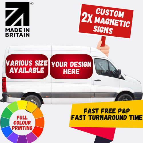 Magnetic signs for - 2x,