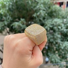 Anello blocco hip hop icy