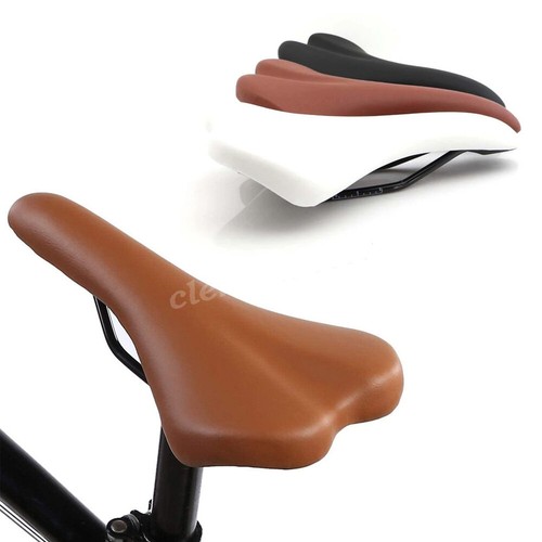 Sella bici ergonomica pelle - bici,