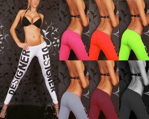 Sexy pantaloni stampati - sexy,
