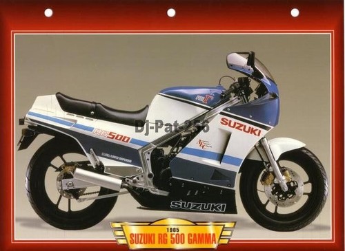 Fiche moto suzuki rg 500 - suzuki,