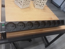 MULTIPRESA CIABATTA ELETTRICA 9 PRESE UNIVERSALI SCHUKO  16 A