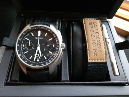 Bulova lunar pilot chronograph - lunar,