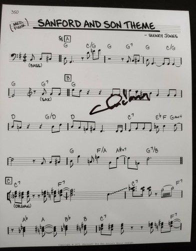 Chuck rainey bass - chuck, firmato