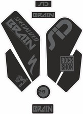 Adesivi forcella rock - shox, sid