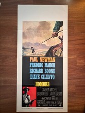 130S,Locandina,Poster,HOMBRE 1967 Martin Ritt PAUL NEWMAN western
