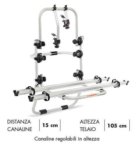 Portabici posteriore fabbri - portabici,