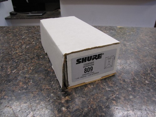 Shure 809 omnidirectional - shure,