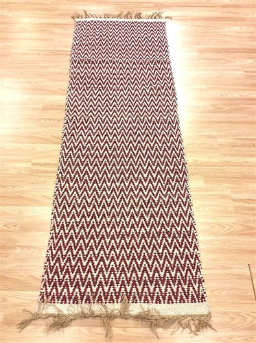 Tappeto runner rosso panna - tappeto,
